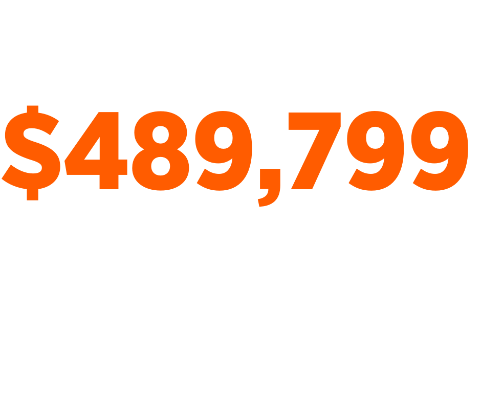 $489,799 Scholarship Dollars Raised