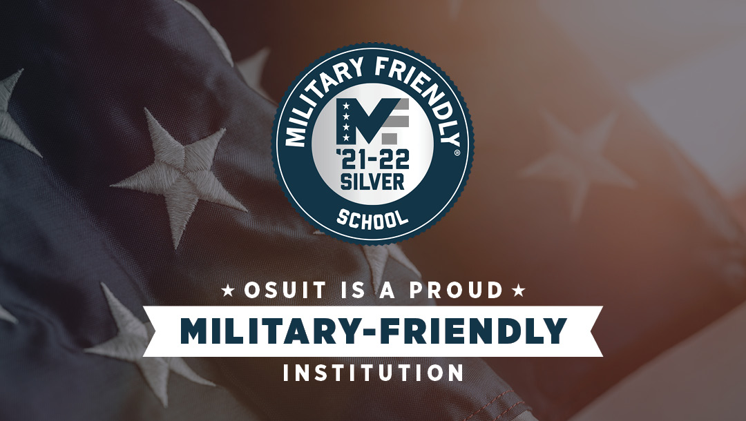 OSUIT Earns 2021-2022 Military Friendly ® School Designation 