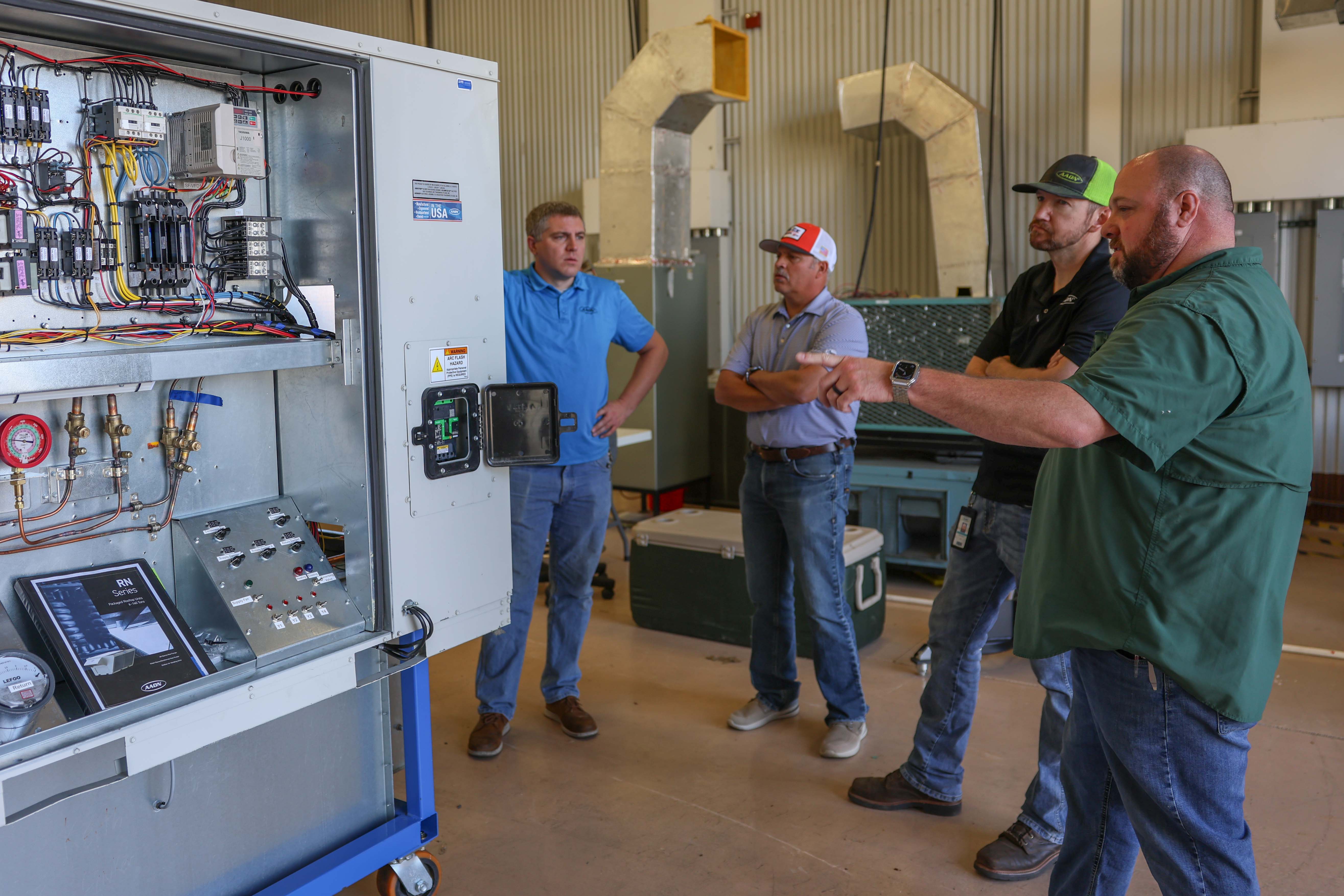 OSUIT HVAC Program Turns Up the Heat with AAON's 9-Ton Pump Donation Tuesday, October 22, 2024