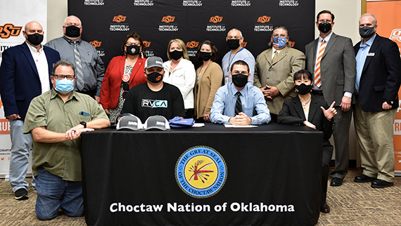 Choctaw Nation Sponsors OSUIT Student