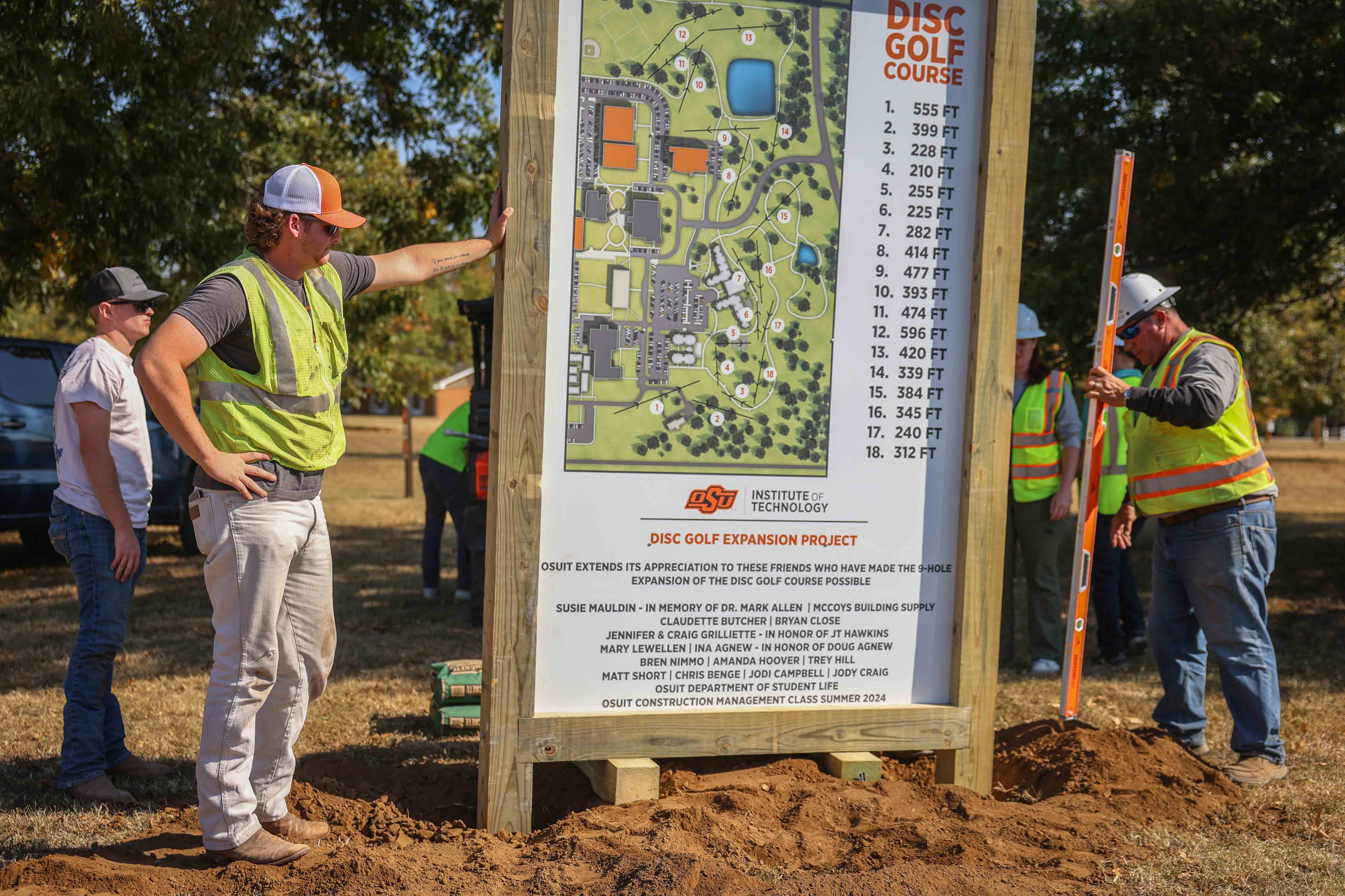 OSUIT's New 18-Hole Disc Golf Course Set to Launch with Community Tournament Friday, November 1, 2024