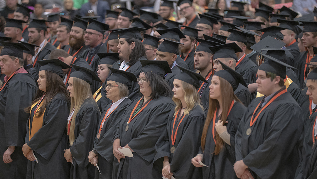 Kouplen Inspires Graduates at OSUIT 212th Commencement Ceremony Friday, April 19, 2019