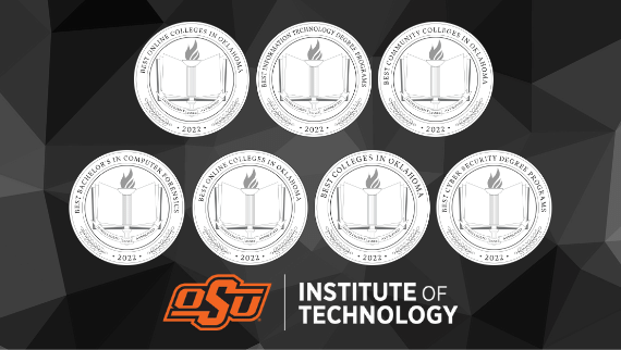 Oklahoma State University Institute of Technology Recognized for 8 Top Programs in the U.S.