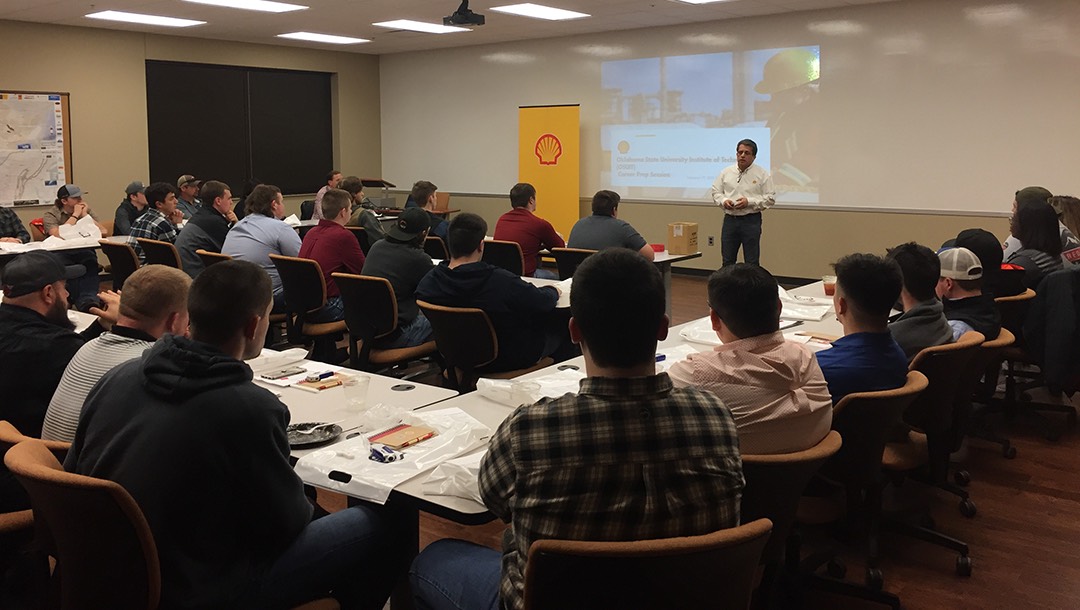 Students Learn Soft Skills from Industry Leader, Shell Oil Company