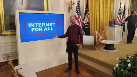 OSUIT Represented at White House in High-Speed Internet Funding Announcement